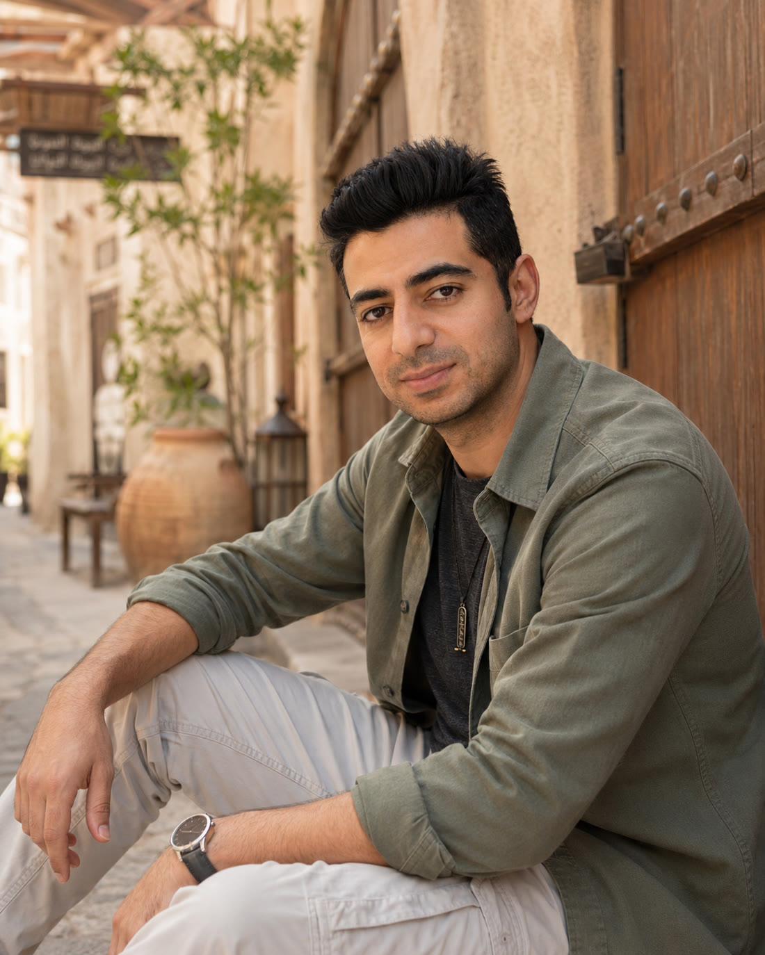 Mostafa Eldiasty in Old Dubai
